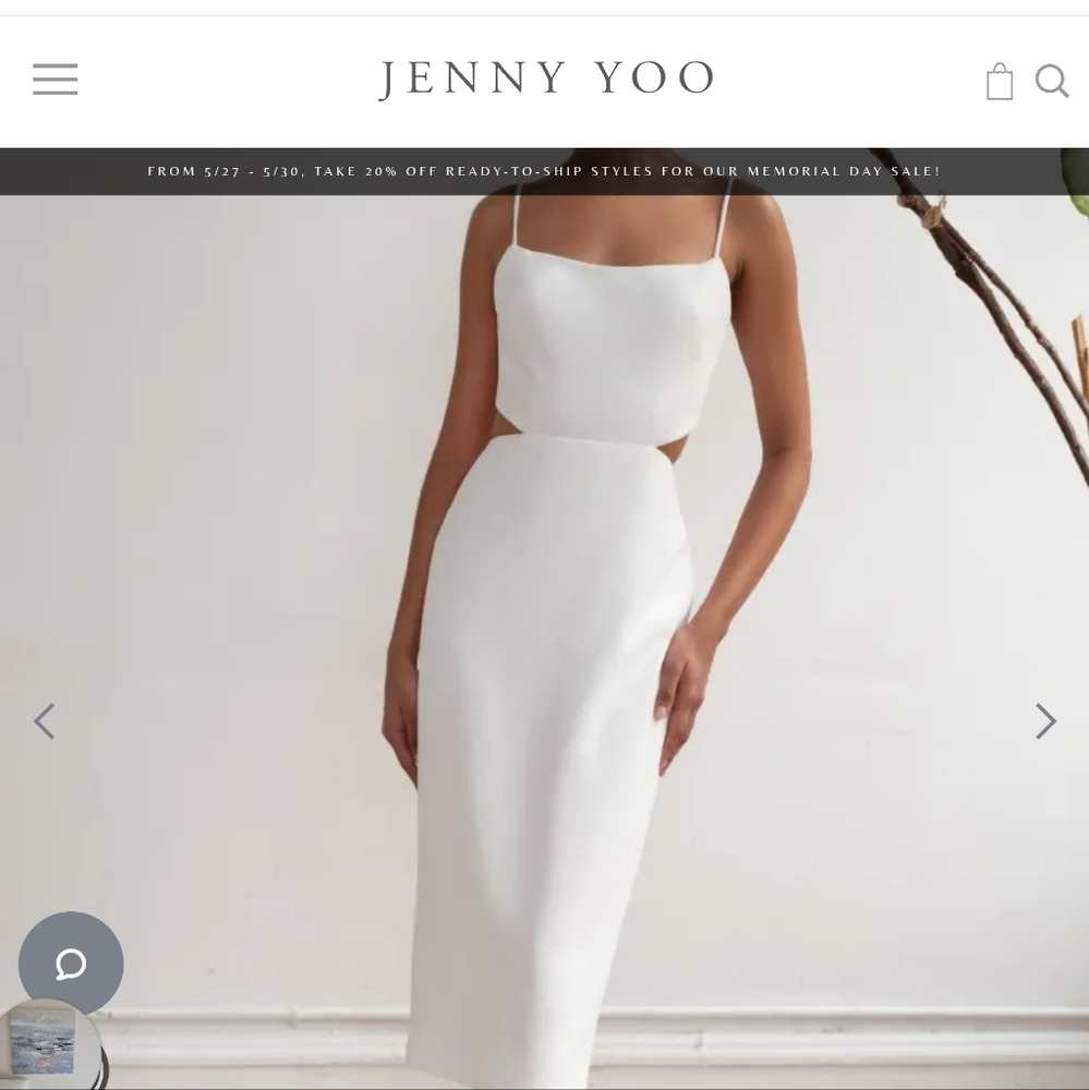 Jenny Yoo leia size 8